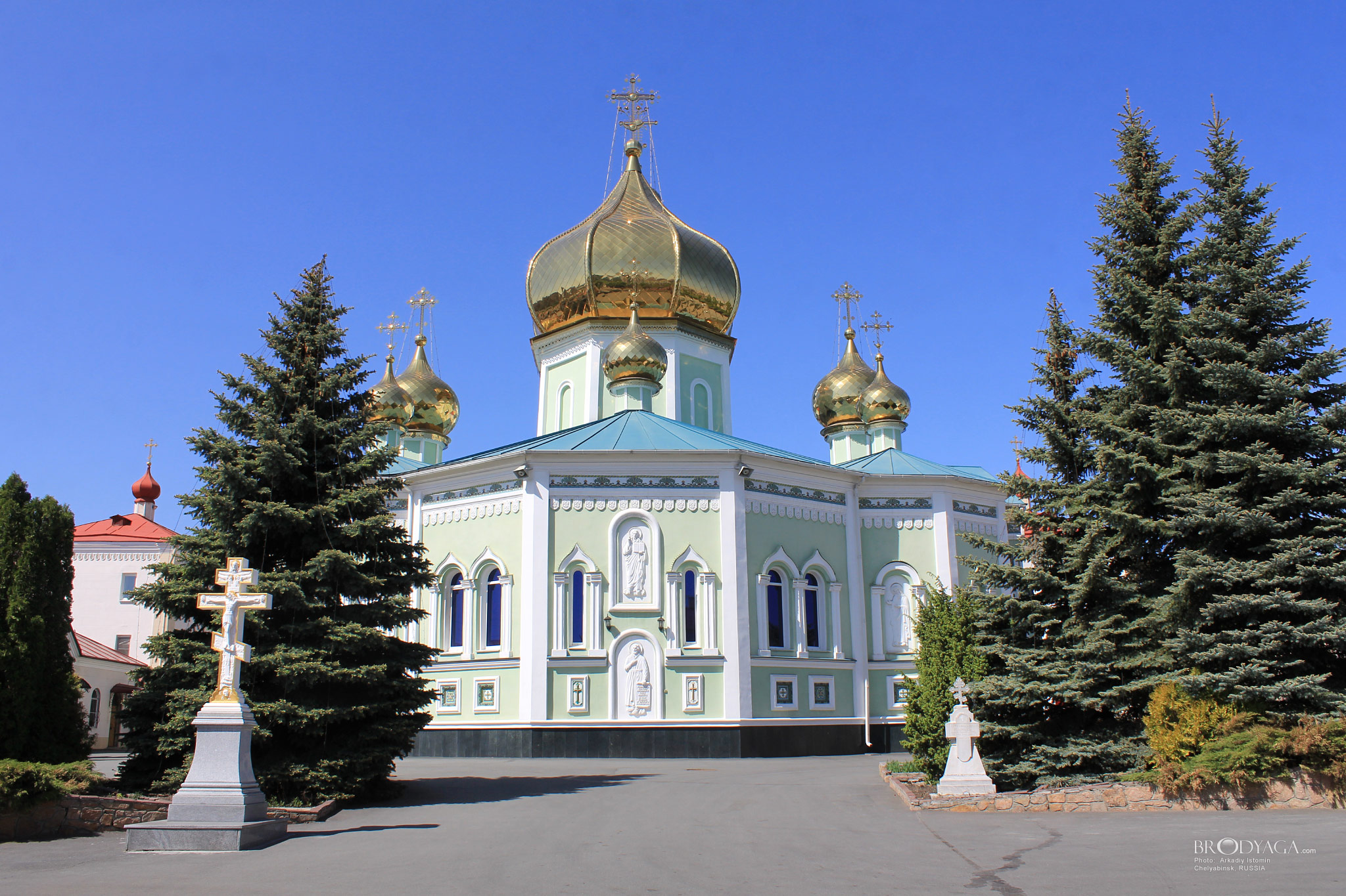 Свято-Симеоновский кафедральный собор, Кыштымская 32, Челябинск (Chelyabinsk)